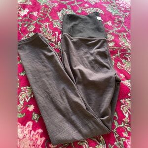 Purple and black Vuori leggings